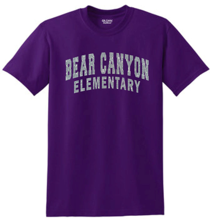 Bear Canyon Basic Tee ARC Design- Matte or Glitter