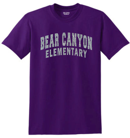 Bear Canyon Basic Tee ARC Design- Matte or Glitter
