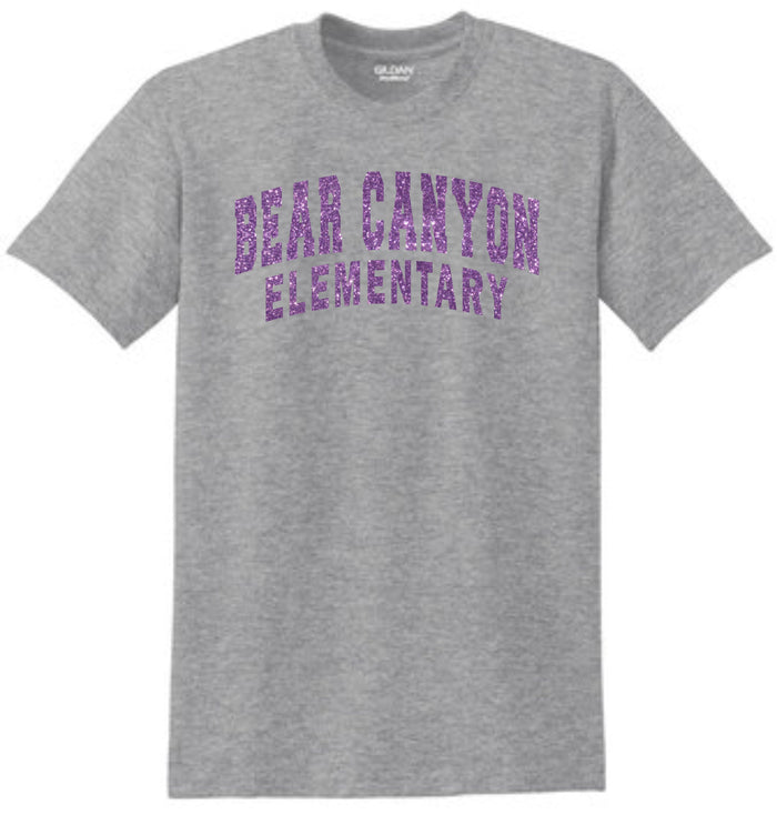 Bear Canyon Basic Tee ARC Design- Matte or Glitter