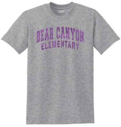 Bear Canyon Basic Tee ARC Design- Matte or Glitter
