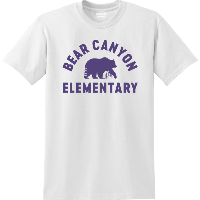 Bear Canyon Basic Tee BEAR Design- Matte or Glitter