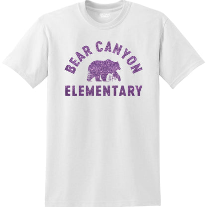 Bear Canyon Basic Tee BEAR Design- Matte or Glitter