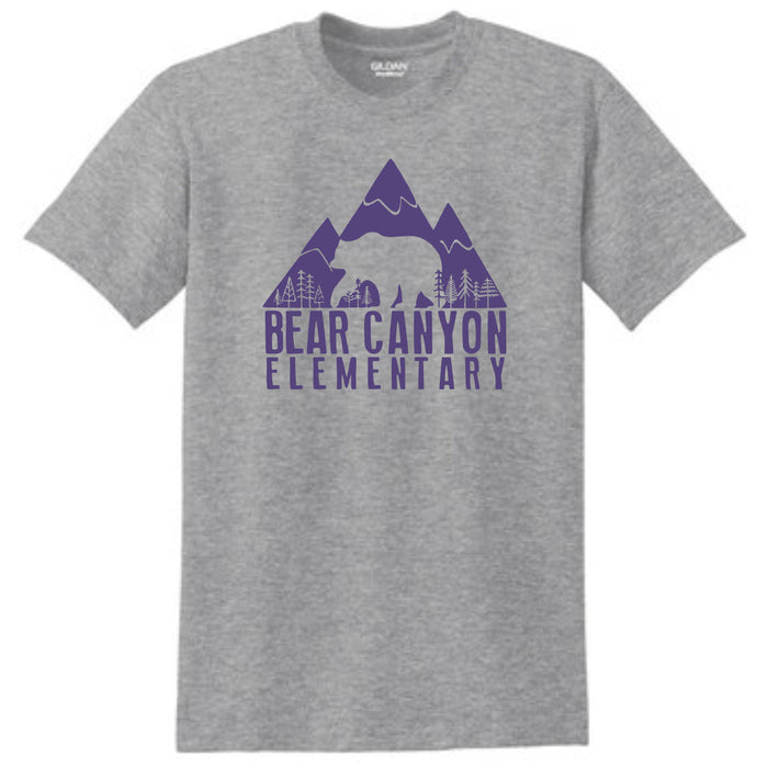 Bear Canyon Basic Tee LOGO Design- Matte or Glitter