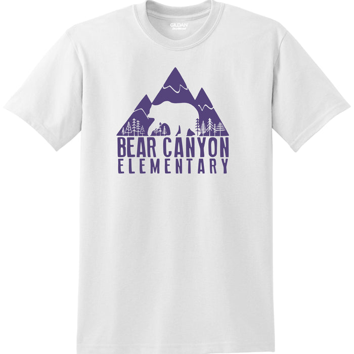 Bear Canyon Basic Tee LOGO Design- Matte or Glitter