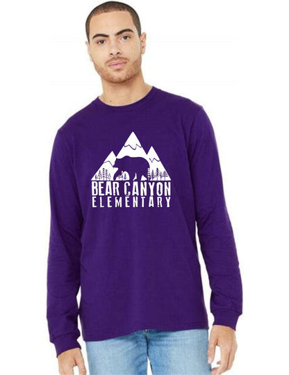 Bear Canyon Bella Canvas Long Sleeve Tee- 4 Designs