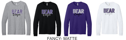 Bear Canyon Bella Canvas Long Sleeve Tee- 4 Designs