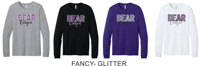 Bear Canyon Bella Canvas Long Sleeve Tee- 4 Designs