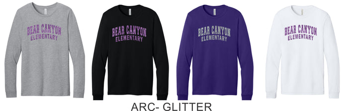 Bear Canyon Bella Canvas Long Sleeve Tee- 4 Designs