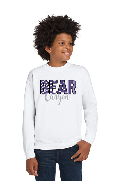 Bear Canyon Crewneck Sweatshirt- 4 Designs