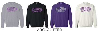 Bear Canyon Crewneck Sweatshirt- 4 Designs