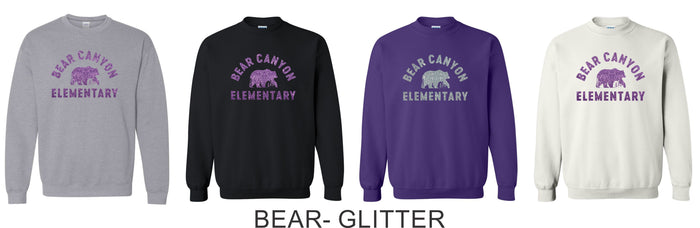 Bear Canyon Crewneck Sweatshirt- 4 Designs