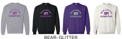 Bear Canyon Crewneck Sweatshirt- 4 Designs