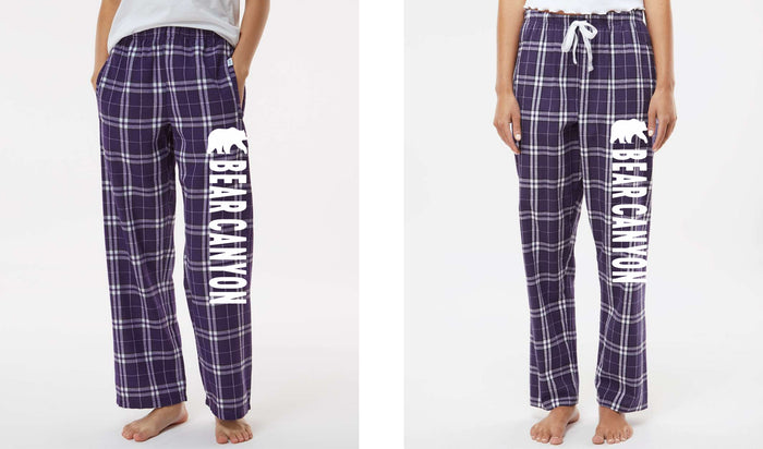 Bear Canyon PJ Pants -Youth, Ladies, Mens