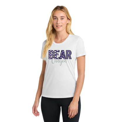 Bear Canyon Wicking Short Sleeve Tee - 4 Designs - Youth, Ladies, Unisex