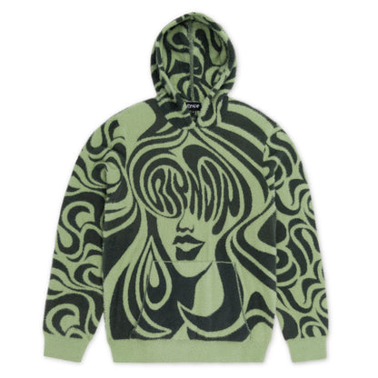368222 Beautiful Fomo Mohair Hoodie (Pistachio)