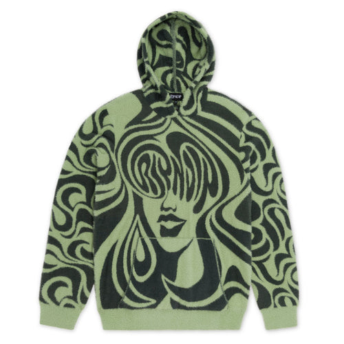 368222 Beautiful Fomo Mohair Hoodie (Pistachio)