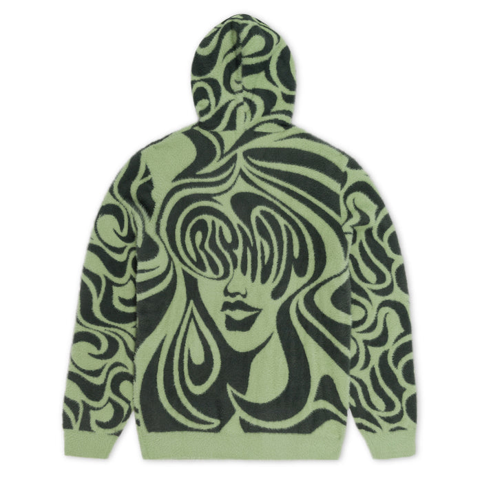 368222 Beautiful Fomo Mohair Hoodie (Pistachio)