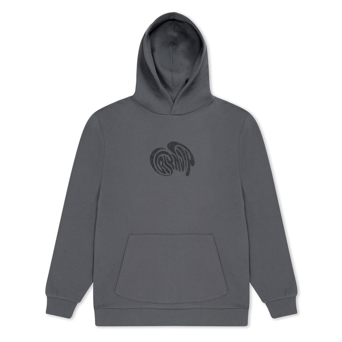 368219 Beautiful Trip Rhinestone Hoodie (Charcoal)