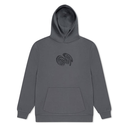 368219 Beautiful Trip Rhinestone Hoodie (Charcoal)