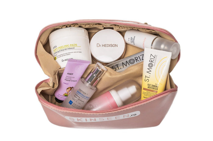 BEAUTY & MAKE UP BAG - Geanta Travel Pentru Cosmetice - skinseen.ro