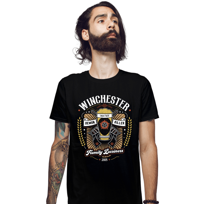 Shirts Fitted Shirts, Mens / Small / Black Beer And Demons