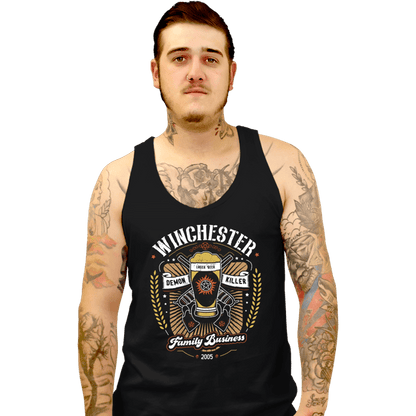 Tank Top, Unisex / Small / Black