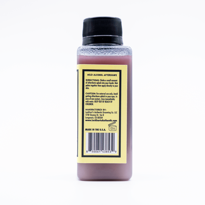 Behold the Aftershave! Mild Alcohol Aftershave - Lockhart's Authentic Grooming Company, LLC