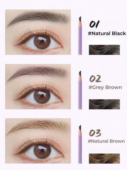 BEINIDAR Waterproof Double-head Macheteey Eyebrow Pen T5437