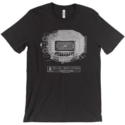 Ben Hill Griffin Stadium (Plan View) Unisex T-Shirt