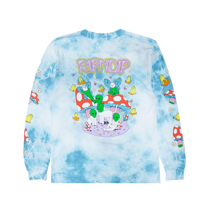 351514 Best Wishes Long Sleeve (Light Blue Lightning Wash)