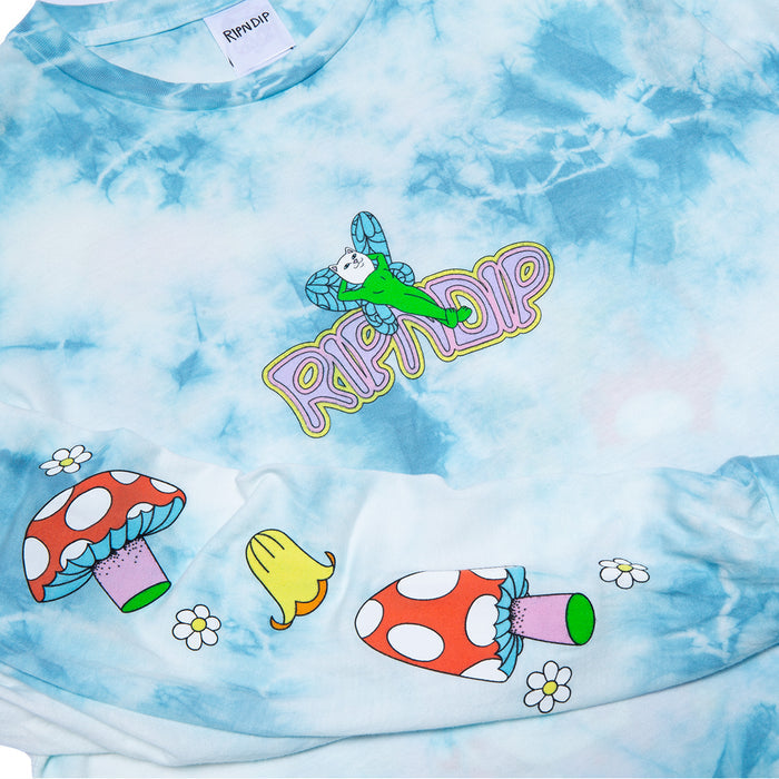 351514 Best Wishes Long Sleeve (Light Blue Lightning Wash)