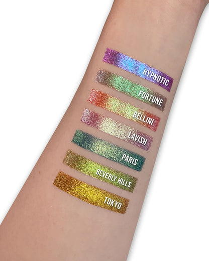 "BEVERLY HILLS" DUOCHROME EYESHADOW WITH CASE