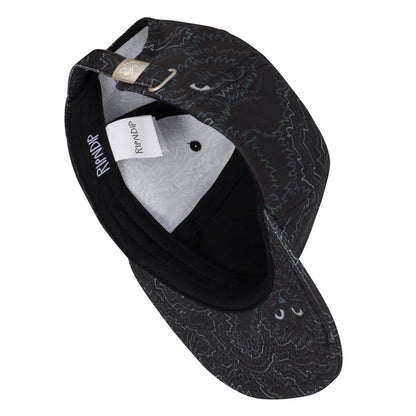 RIPNDIP Big Pussy Energy 6 Panel Hat (Black)