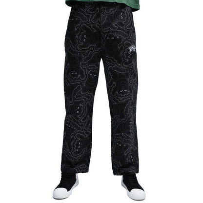 RIPNDIP Big Pussy Energy Wide Leg Pants (Black)