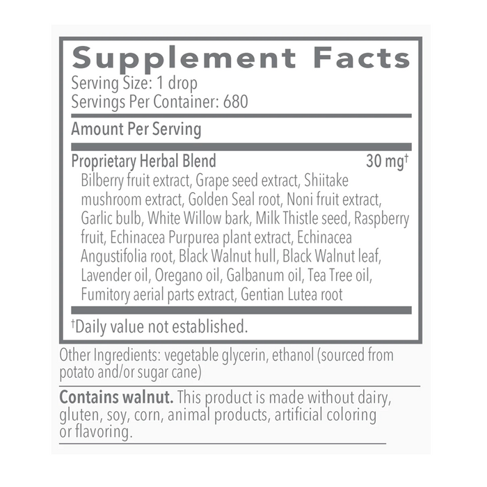 Biocidin Broad Spectrum Liquid Formula by Bio-Botanical Research