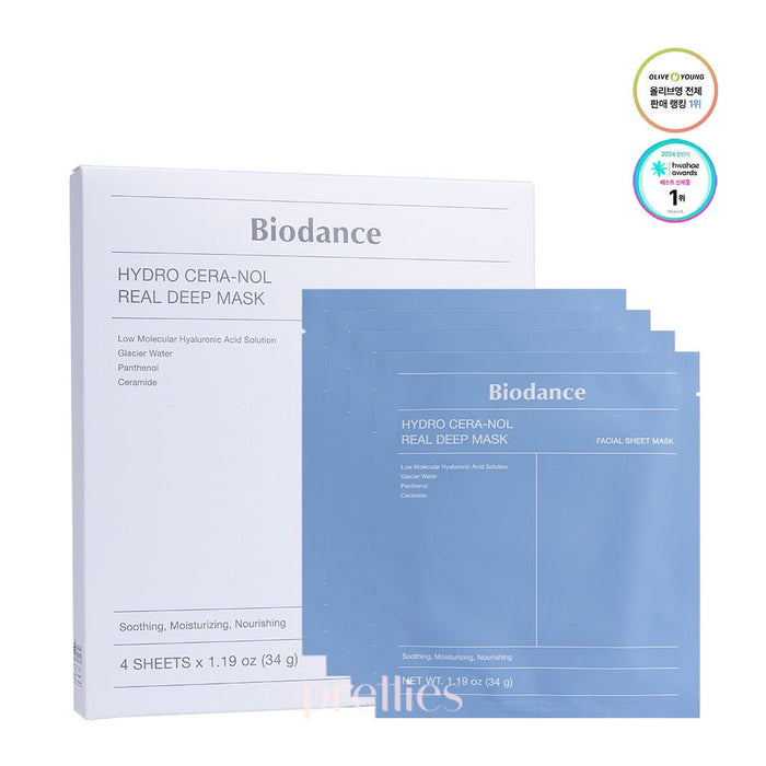 BIODANCE Hydro Cera-nol Real Deep Mask (4pcs/box) (360612)