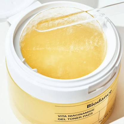 Biodance Vita Niacinamide Gel Toner Pad 60pads