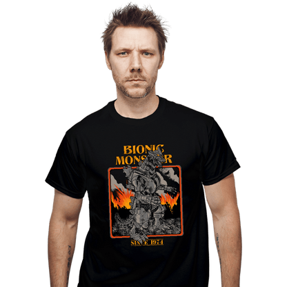 Secret_Shirts T-Shirts, Unisex / Small / Black Bionic Monster