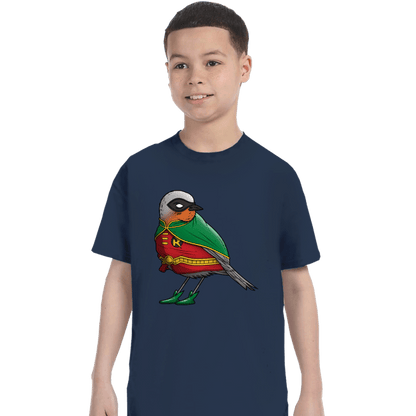 Shirts T-Shirts, Youth / XS / Navy Bird Wonder