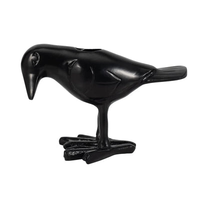 Black Crow Taper Candle Holder