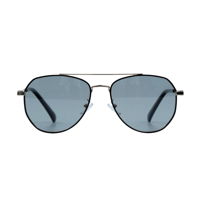 Black & Golden Aviator Full Rim