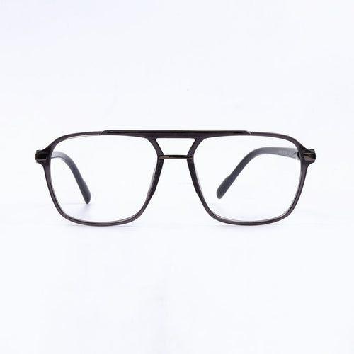 Black & Grey Square Full Rim
