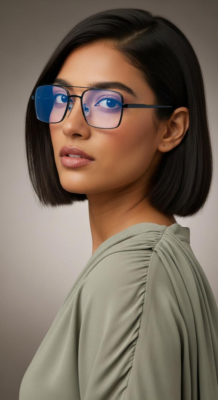 Black Square Full Rim