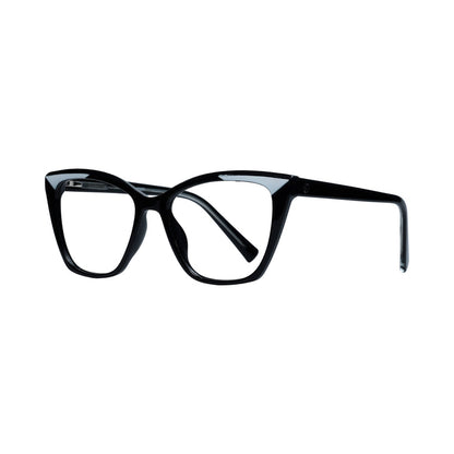Black & White Cat Eye Full Rim