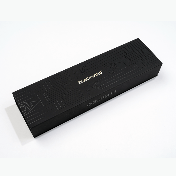 Blackwing Pencil Essentials Set, featuring the four core Blackwing pencils: Matte, Pearl, 602, Natural