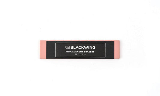 pink Blackwing Replacement Erasers, set of 10