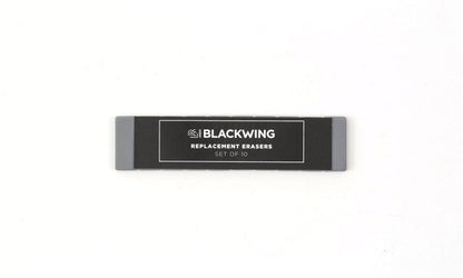 Blackwing Replacement Erasers in grey, set of 10