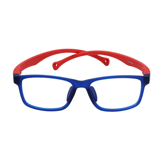 Blue & Red Square Full Rim