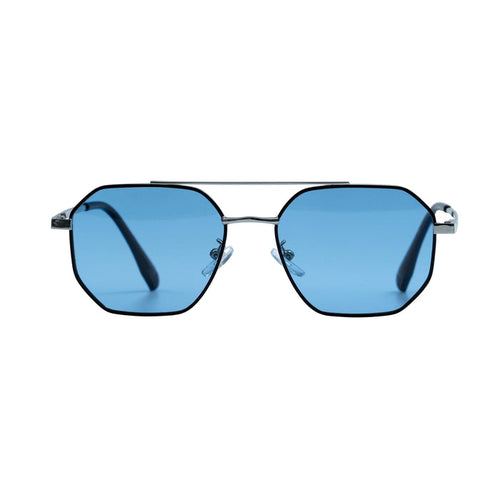 Blue & Silver Aviator Full Rim