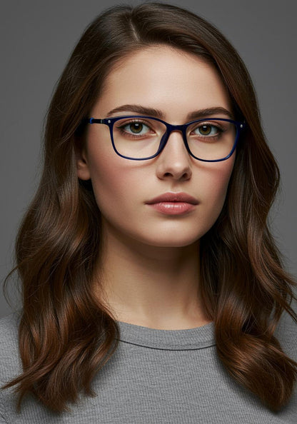 Blue Square Full Rim